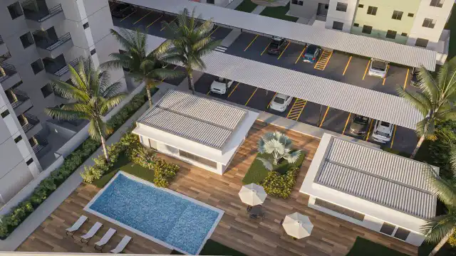 Union Vereda - Piscina com deck