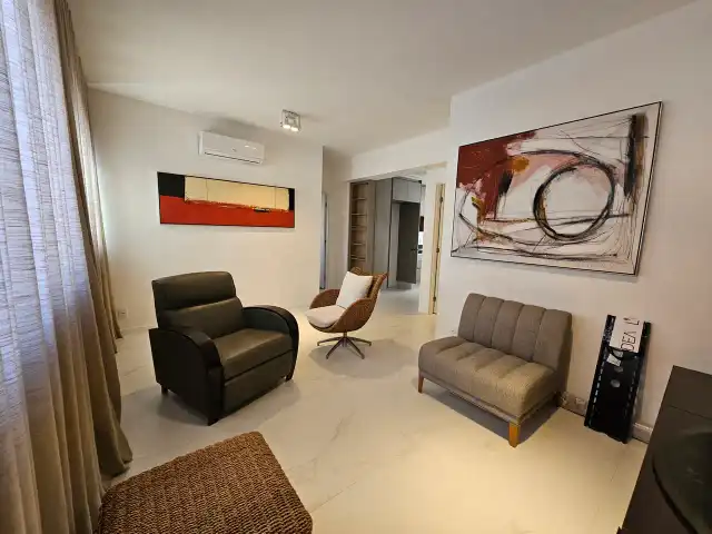 Aurum - Sala - apto 3 quartos, com 1 suíte - mobiliado - 301