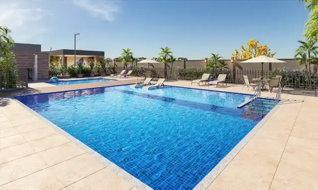 Reserva Buritis - Piscinas adulto e infantil