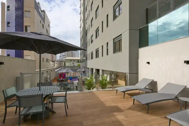 Rooftop Cidade Nova - Deck e solarium