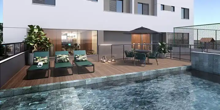 José Alípio - Piscina com prainha