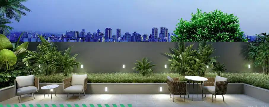 Pantheon Residence - Terraço Privativo