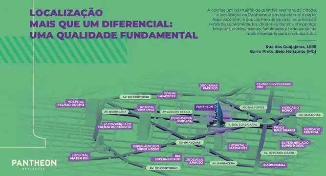 Pantheon Residence - Localização