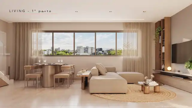 Raro Residencial - Living - 1º Pav
