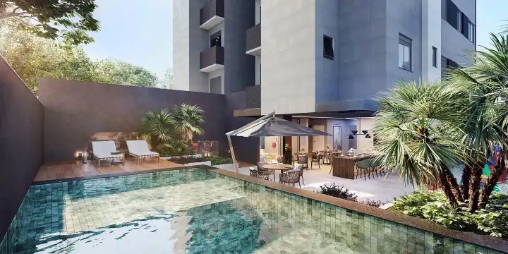 Murano - Piscina com deck