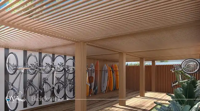 ONA Praia do Surf - Bicicletário e Pranchário