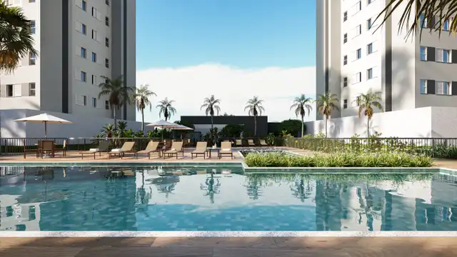 Sensia Solarium - Piscina com deck