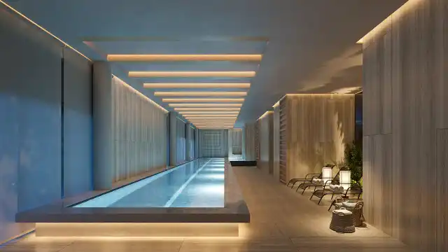 Aura T3 - Piscina coberta com raia