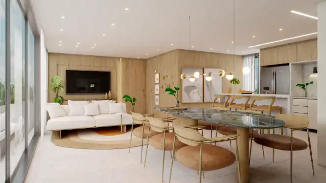 La Place - Sala de estar da área privativa - 201
