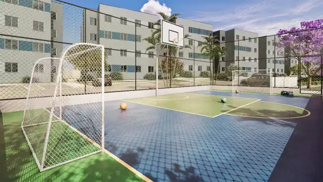 Jardim Sul - Quadra poliesportiva