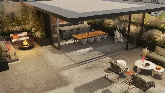 Soleil Résidence - Render gourmet