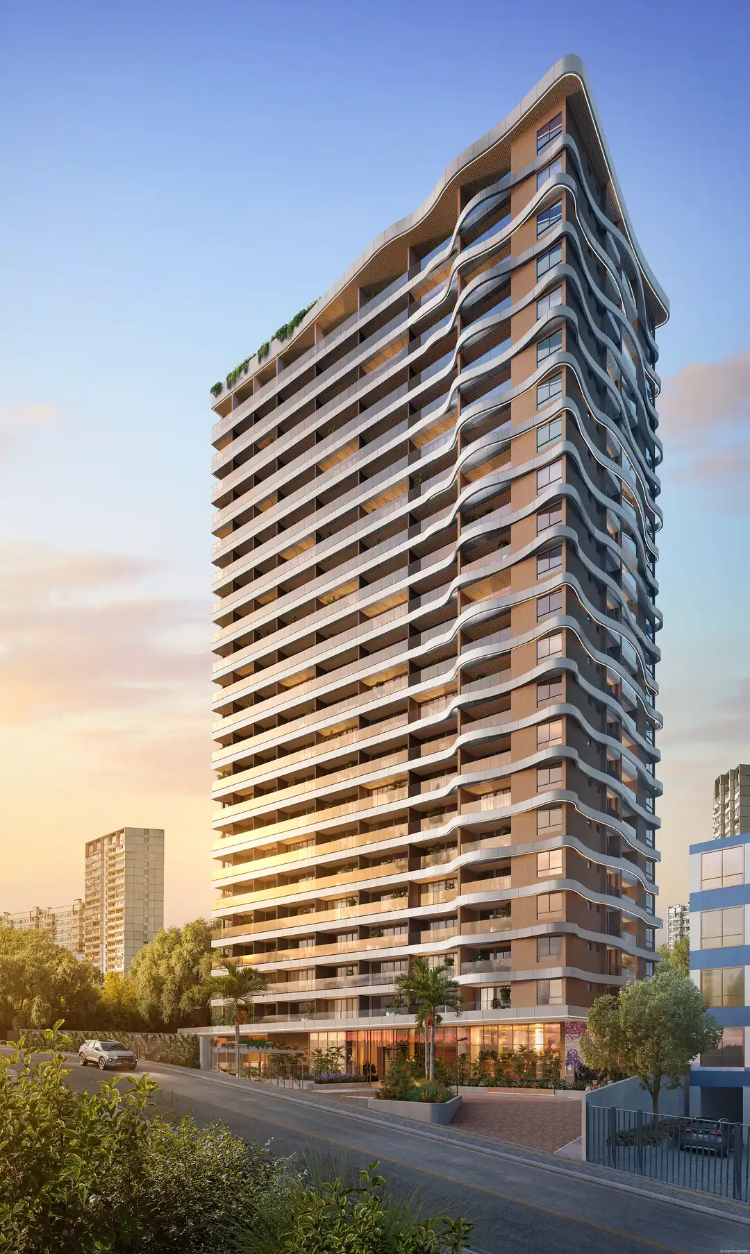 Apartamento à venda no BEACH CLASS RIO VERMELHO, com 1 quarto e 38m²
