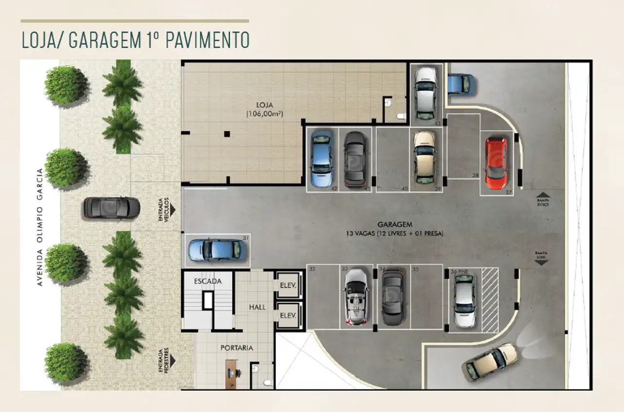 Planta -  - VERSALHES IMÓVEIS