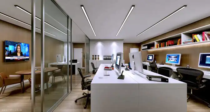 Eldorado Office - Layout sala conjugada