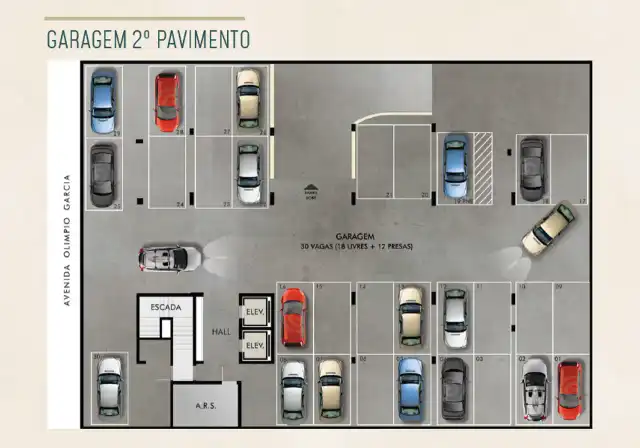 Eldorado Office - Garagem - 2º pavimento