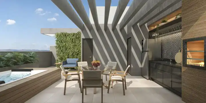 Maria Luiza - Terraço cobertura