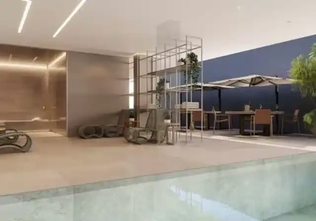 Brisa Savassi - Piscina com raia e lazer