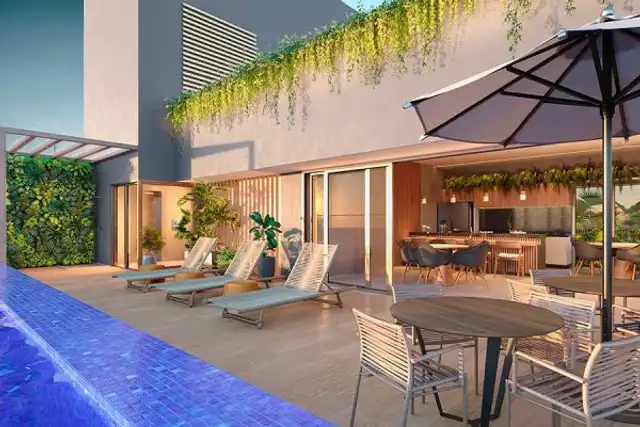 One Rio vermelho - Espaço Gourmet + Deck